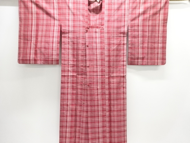 JAPANESE KIMONO / RAIN COAT / LATTICE WEAVE